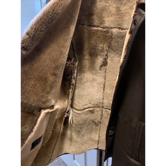 NWOT Peter Millar Collection cortina Shearling Jacket Medium - Picture 5 of 7